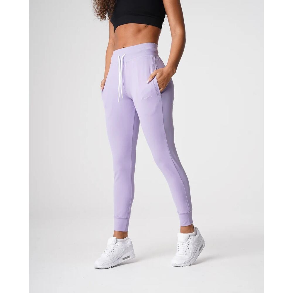 NVGTN Lilac Purple FLAWED Athletic Joggers Preppy Workout Gym Activewear